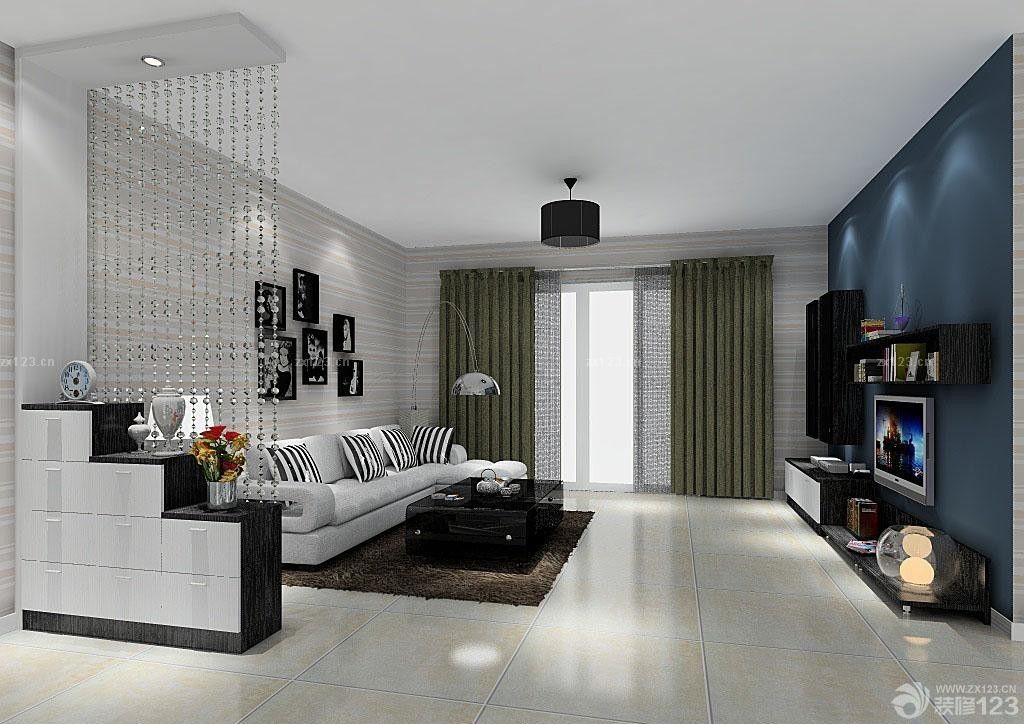 80后新房正方形客厅装修效果图设计