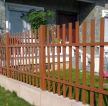 乡村风格别墅围墙护栏装饰实景图