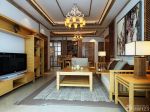 韩式风格二室二厅装修样板房效果图