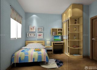 简约风格10平米儿童房卧室装修效果图