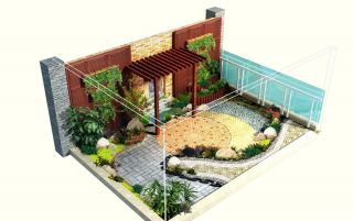 别墅屋顶花园室内设计装修效果图