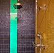 80平米小户型家居室内浴室颜色搭配设计效果图