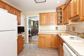 厨房仿古砖效果图 组合柜设计 组合柜子 混搭风格家具