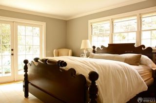 美式风格新房家庭卧室装修案例
