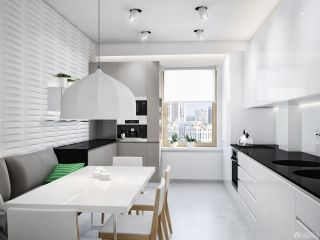 交换空间小复式楼厨房收纳柜设计实景图