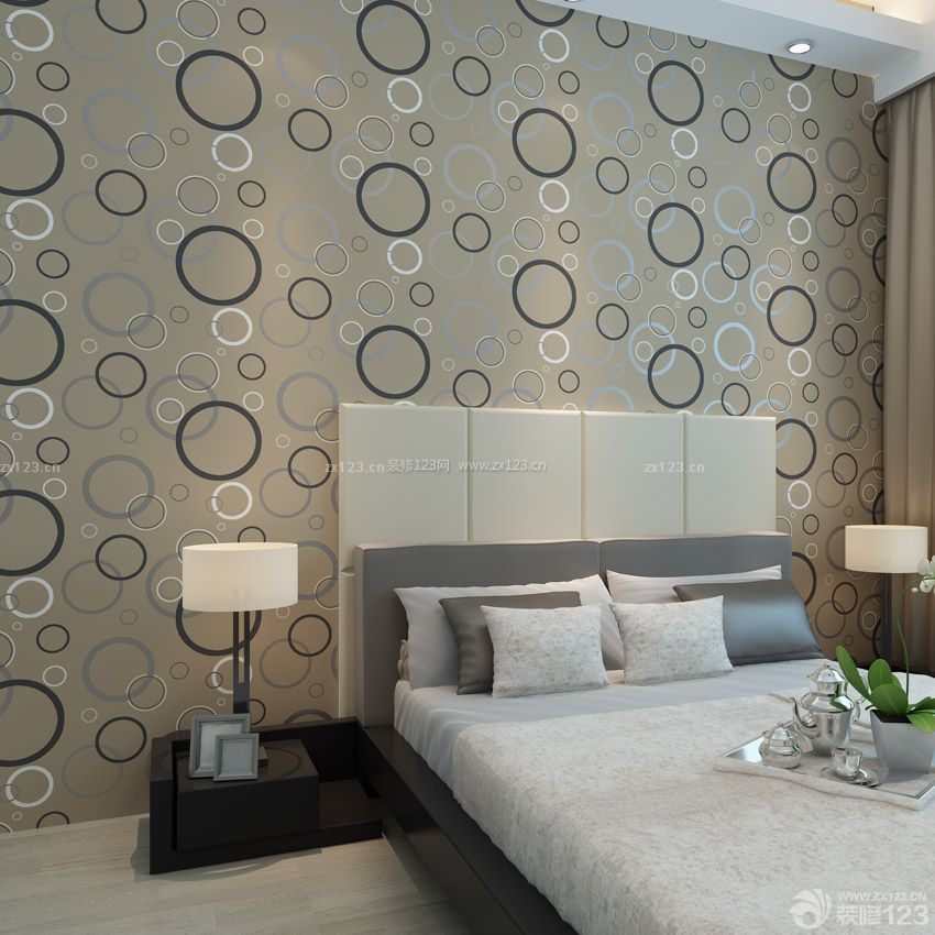 现代风格90平米家居室内卧室装修效果图欣赏