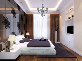 现代风格卧室天花板效果图欣赏