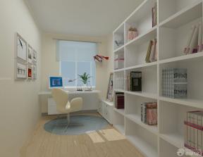 现代简约室内书房书柜样式图片