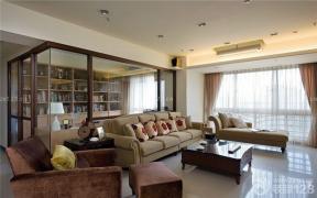 现代设计风格 休闲区布置 组合沙发