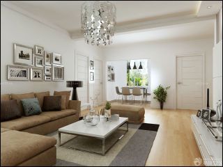 现代设计风格时尚客厅组合沙发装修图片大全