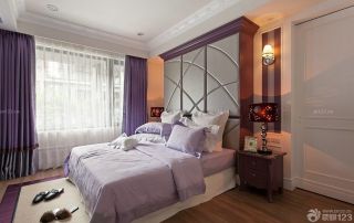 欧式家装设计卧室颜色搭配图片
