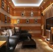 经典现代风格88平米两居室客厅沙发装饰样板房