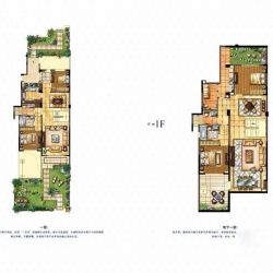 建发·璟墅7层4叠下叠4室4厅4卫1厨 308.00㎡