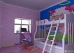 可爱温馨现代风格儿童卧室动漫墙纸装饰图片大全