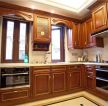 美式古典风格家居厨房装修效果图 