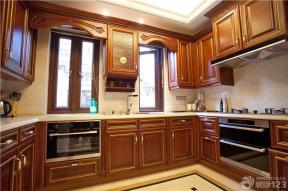 美式古典风格 家居厨房装修效果图 