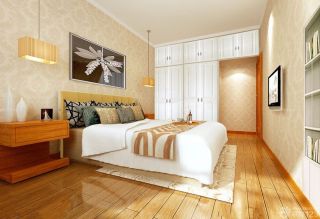韩式小户型卧室装修设计效果图