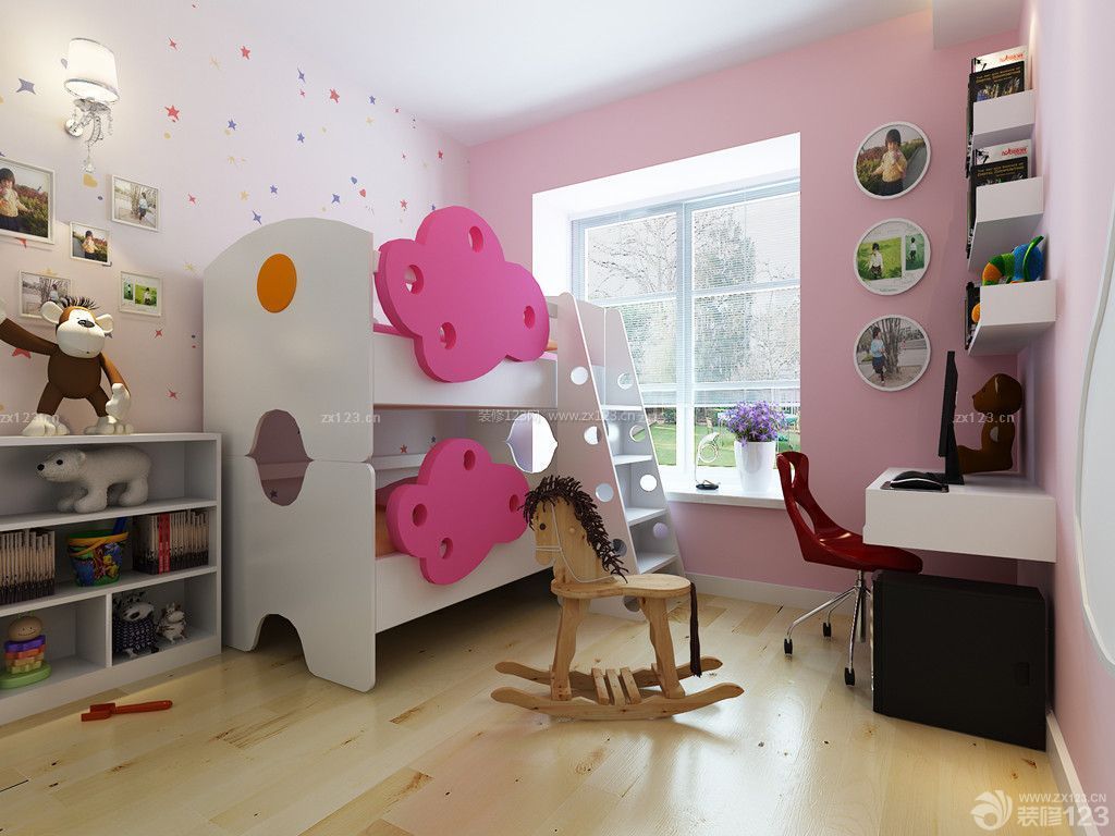 儿童小房间装修效果图 70平米房子装修