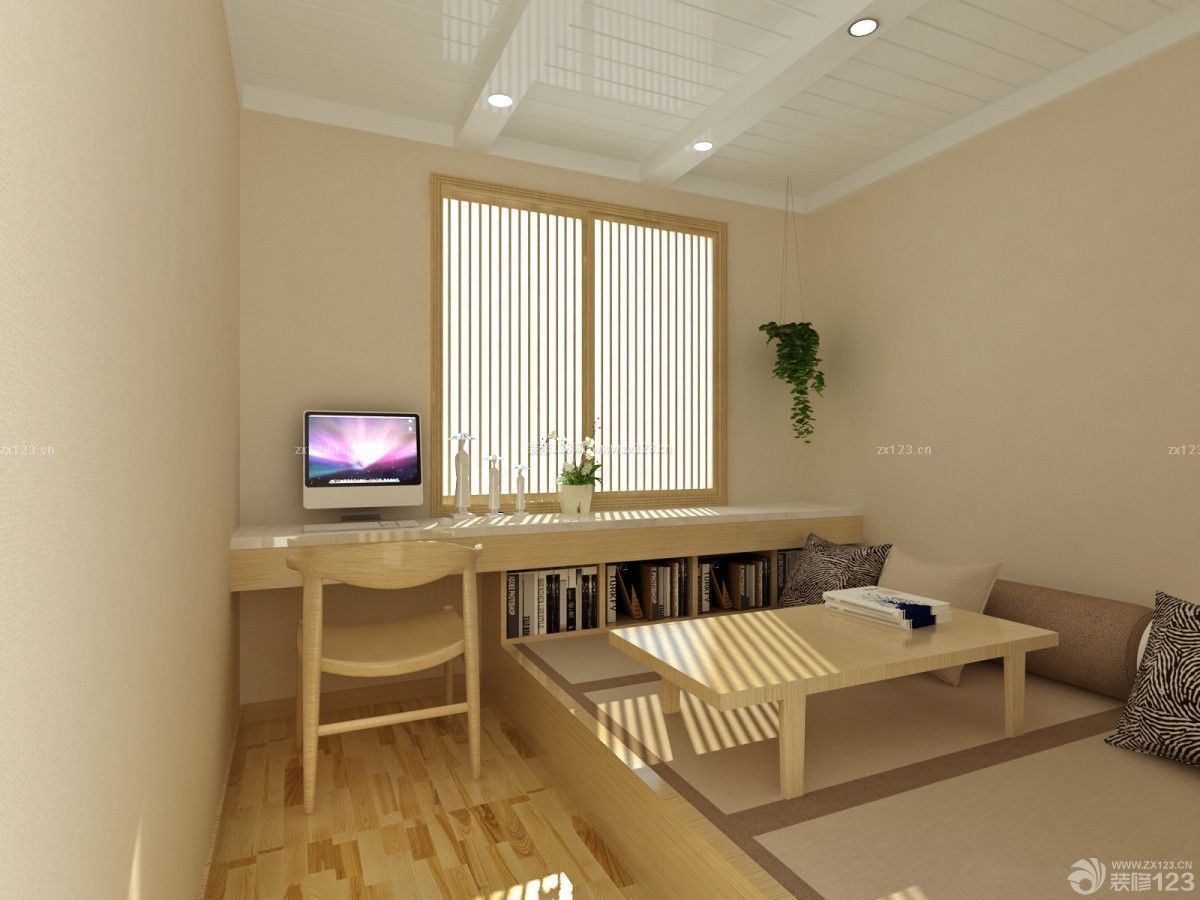 日式风格115平米家居小房间榻榻米装修设计效果图