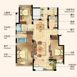 光耀蹓跶公寓户型图