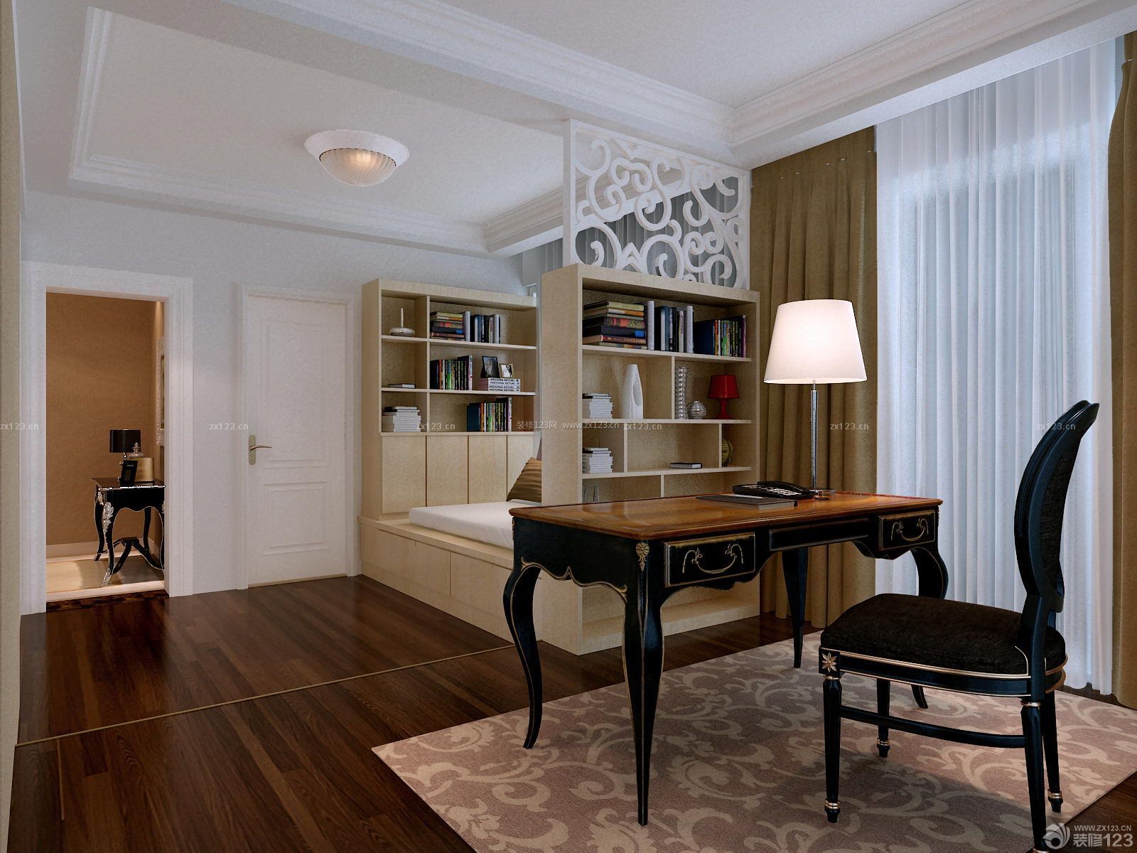 最新120平方房子室内混搭风格家具图片欣赏