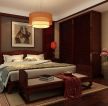 东南亚风格小洋房卧室墙衣效果图欣赏