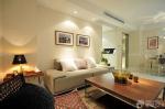 现代设计风格家庭休闲区沙发背景墙装修图片