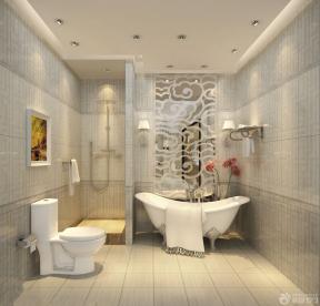 卫生间浴室装修图 电梯洋房