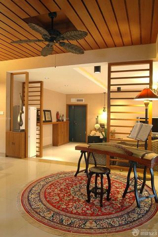 东南亚风格小房间装修效果图