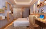 创意现代两室改三室小户型卧室装修设计案例