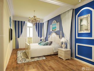 地中海风格小两室卧室装修效果图