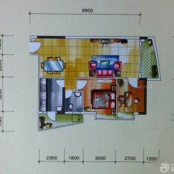 银山尚橙户型图13-28层06单位  面积:82.00m2