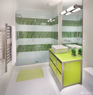 现代绚丽卫生间浴室装修图欣赏