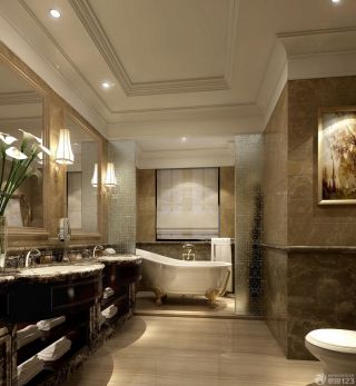 欧式风格家居浴室装修效果图