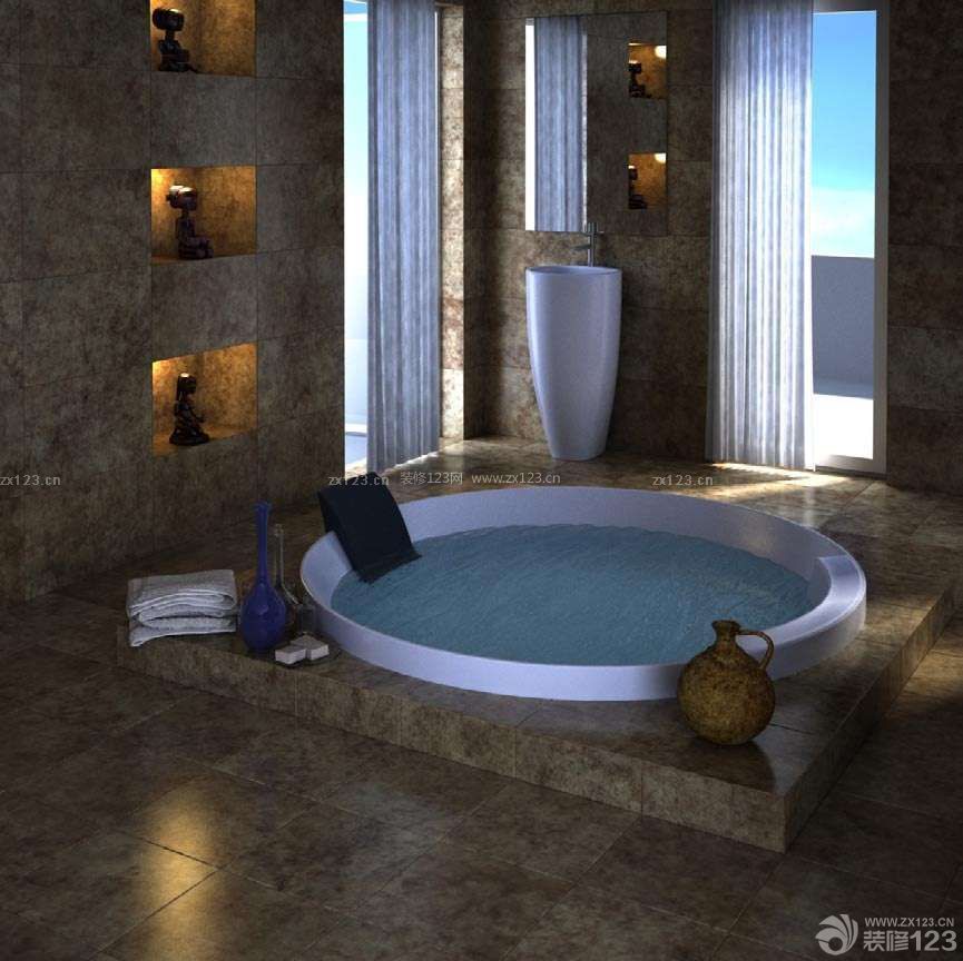 2014浴室装修效果图