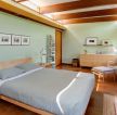 美式现代风格15平米卧室装修效果图设计
