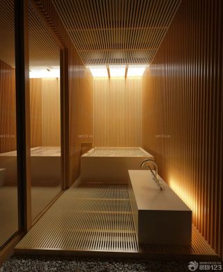 东南亚风格家居浴室装修设计效果图