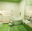 创意现代家庭浴室装修马赛克图片