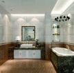 后现代风格家庭浴室装修效果图