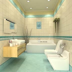 卫生间浴室装修图 浴室装修设计