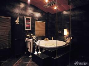 现代美式混搭风格 家居浴室装修效果图