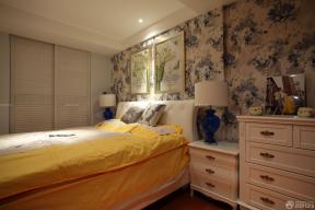 古典家居装修效果图 主卧室 床头背景墙