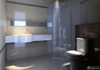 简约风格小浴室装修设计效果图