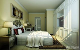 欧式家装设计主卧室双人床图片