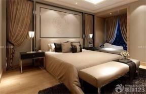现代设计风格 两室两厅 双人床