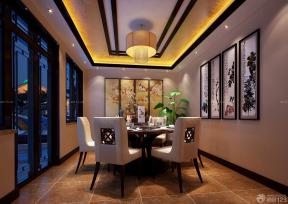 新中式风格 家庭餐厅 靠背椅