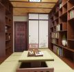 日式风格书房榻榻米装修效果图