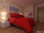 现代家居卧室颜色搭配床头背景墙设计图