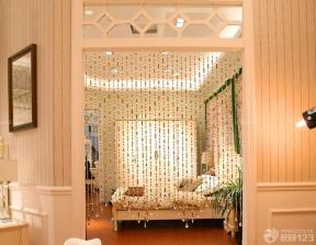 98平米家装珠子门帘设计图片展示