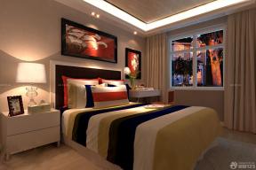 现代家居 卧室颜色搭配 床头背景墙